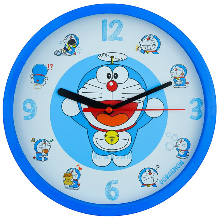 Jam Dinding Quartz No Brand BestSeller Doraemon NN1222