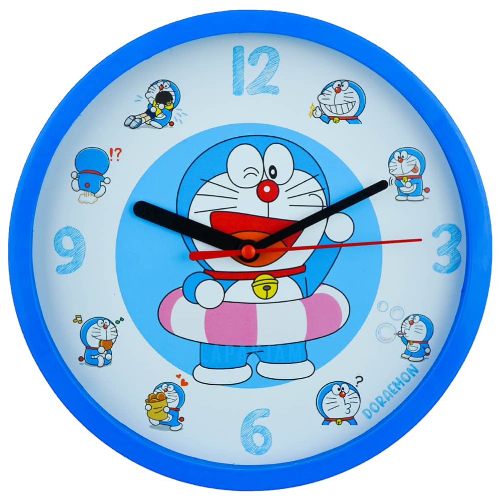 Jam Dinding Quartz No Brand BestSeller Doraemon NN1222