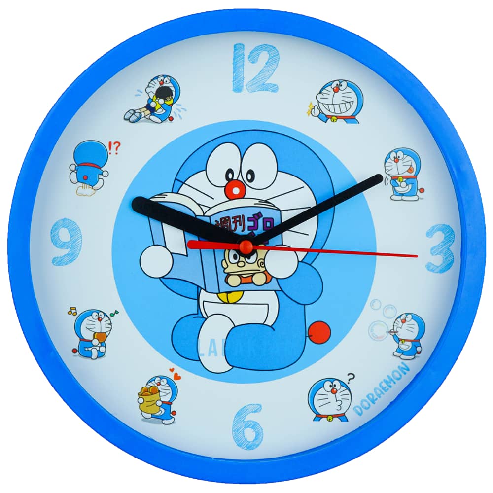 Jam Dinding Quartz No Brand BestSeller Doraemon NN1222