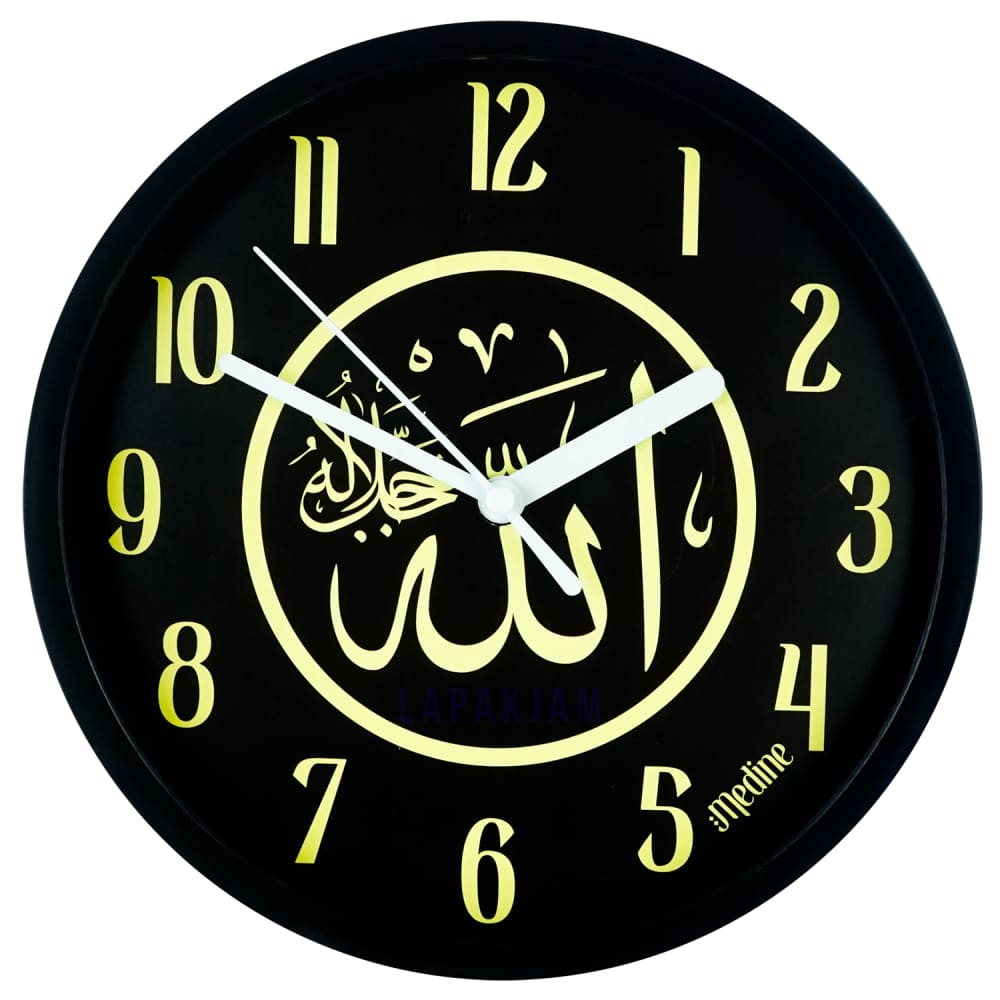 Jam Dinding Quartz Medine BestSeller Medine 1181-1668