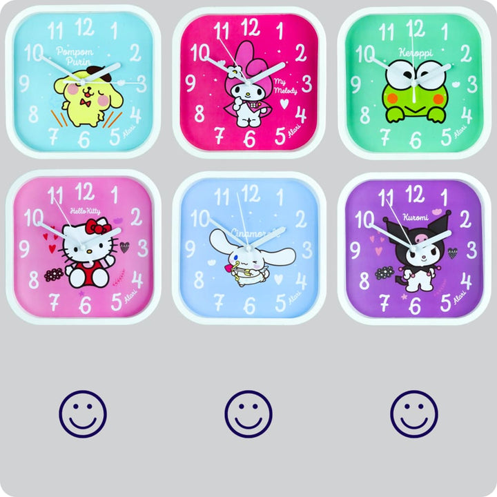 Jam Dinding Analog Karakter Anak Non Kuromi JDNONNN2202-5454KUR