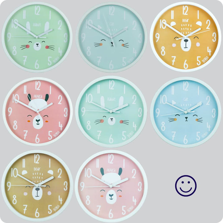 Jam Dinding Analog Karakter Anak Boba Alpaca JDBOBABB1515AHALPA