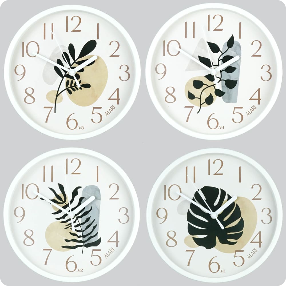 Jam Dinding Analog Bunga Alari Janda Bolong JDALARAL1176-1668JANV1