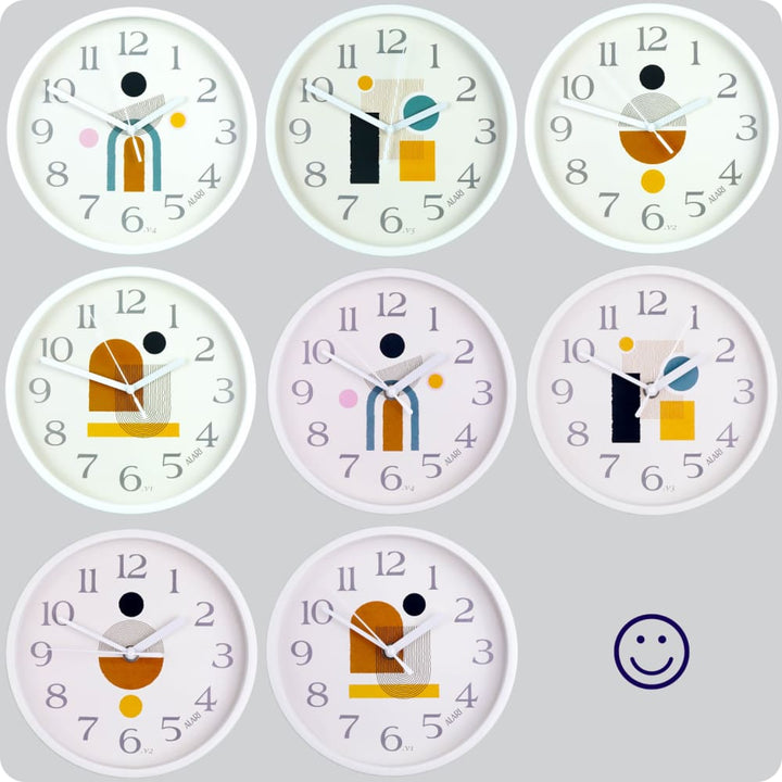 Jam Dinding Analog Motive/Pattern Alari V1 JDALARAL1157-1668V1