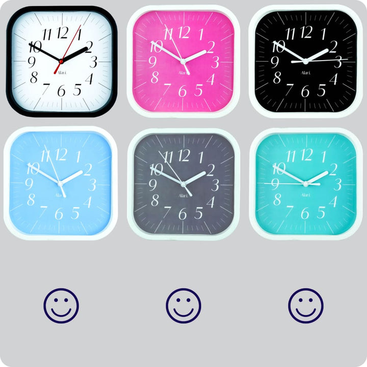 Jam Dinding Analog Polos Minimalis Alari Tosca JDALARAL1250-5454TOS