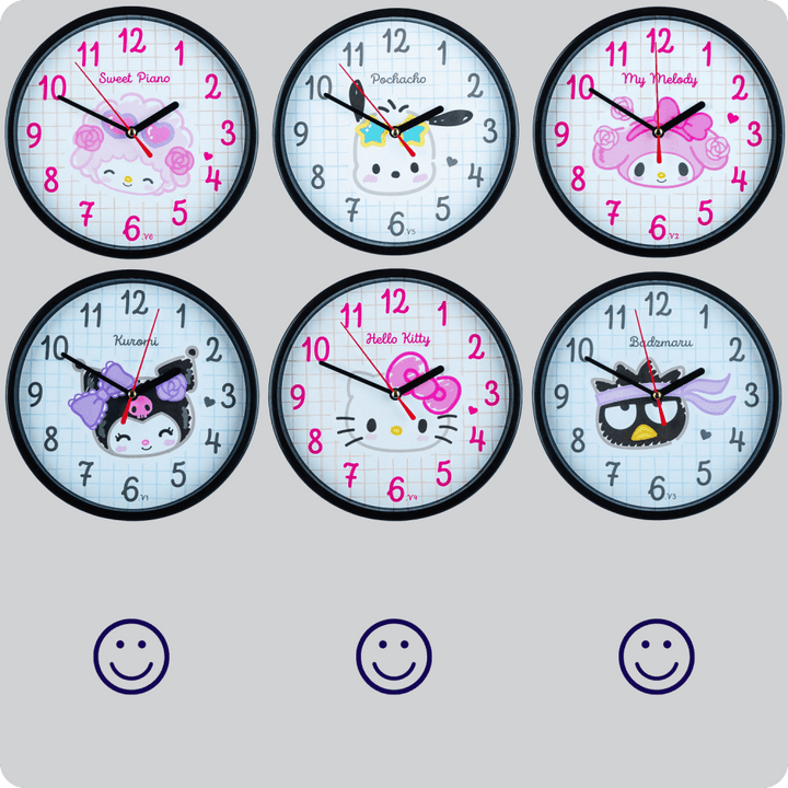 Jam Dinding Analog Karakter Anak Non Badzmaru JDNONNN1003-1668BADV3