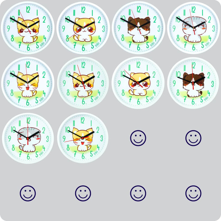Jam Dinding Analog Karakter Anak Boba v1 JDBOBABB1106-1668V1
