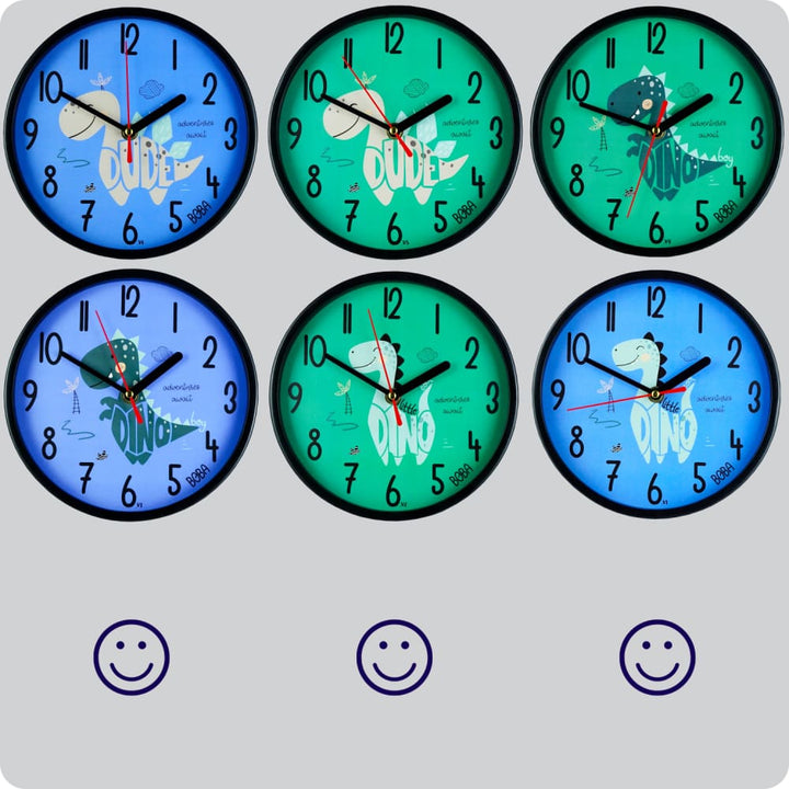 Jam Dinding Analog Karakter Anak Boba V1 JDBOBABB1181-1668V1