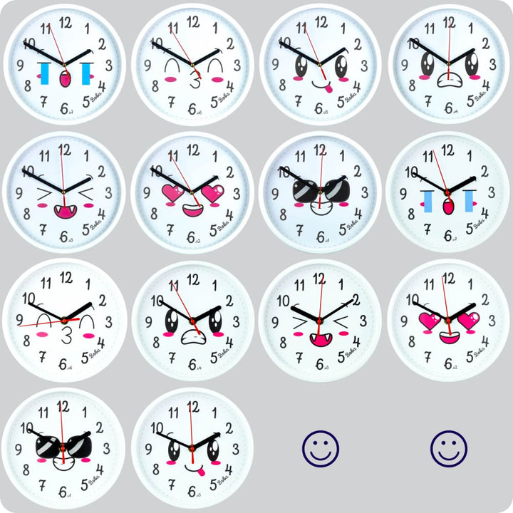Jam Dinding Analog Karakter Anak Boba V5 JDBOBABB1104-1668EMOV5