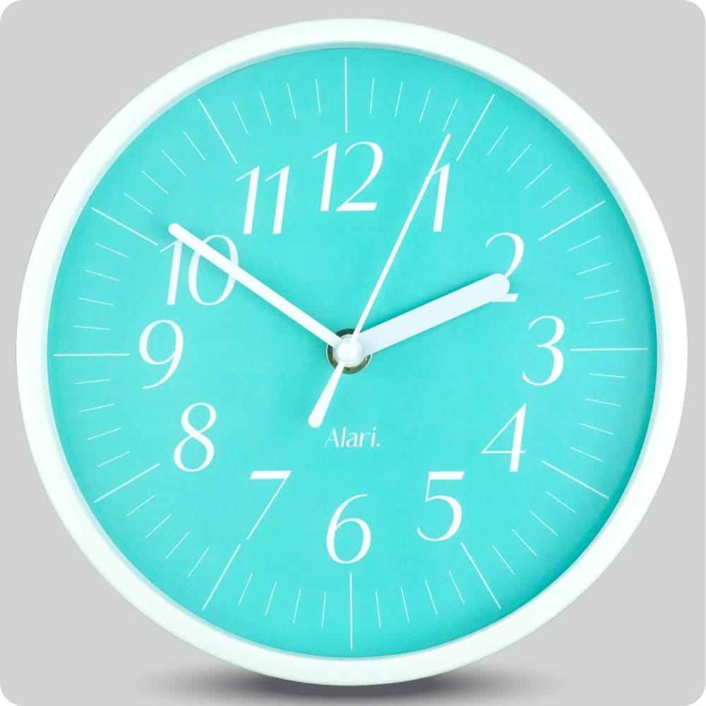 Jam Dinding Analog Polos Minimalis Alari Tosca JDALARAL1250-1668TOS