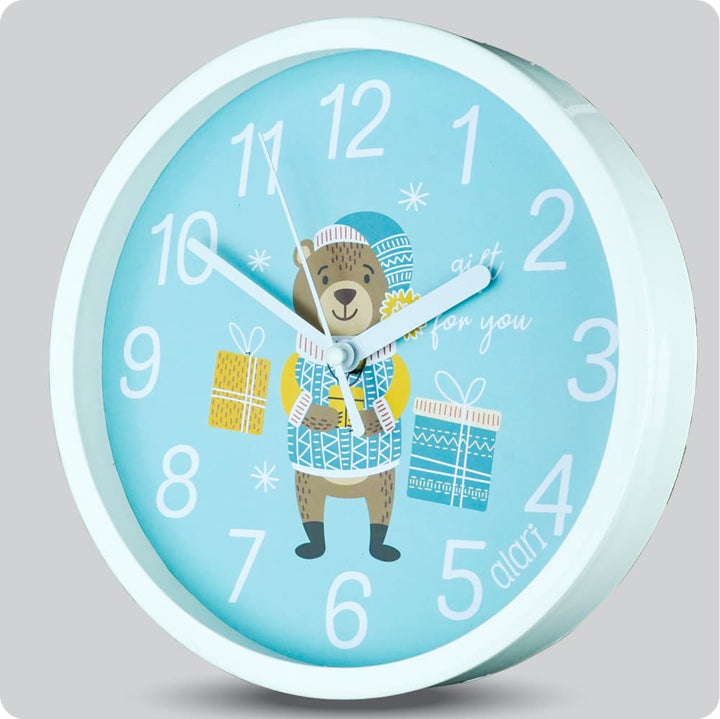 Jam Dinding Analog Karakter Anak Alari Bear JDALARAL1129-1668BEA