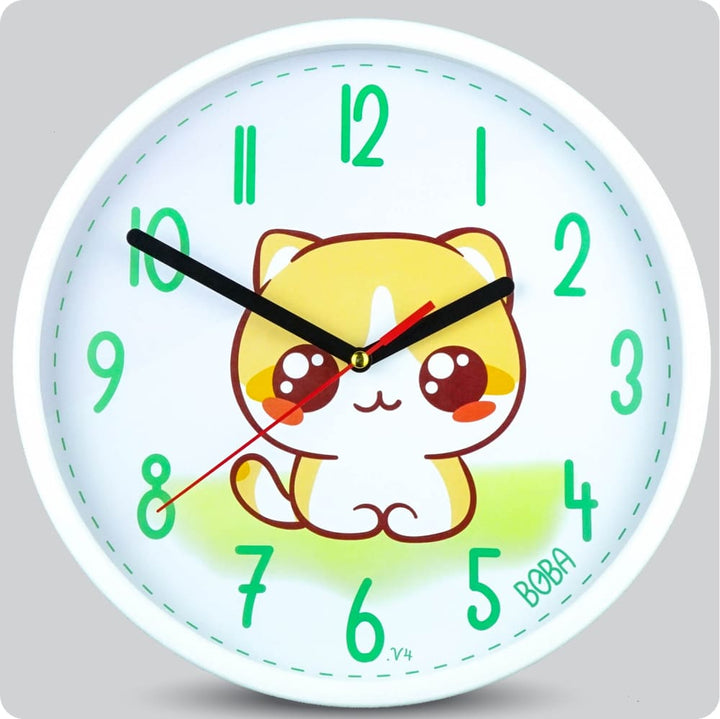 Jam Dinding Analog Karakter Anak Boba V4 25 Cm JDBOBABB1106-168LV4