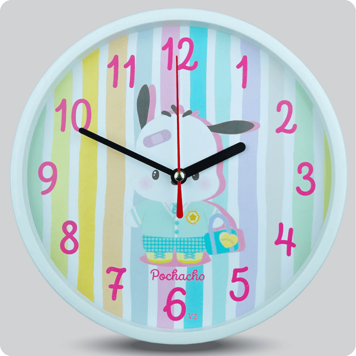 Jam Dinding Analog Karakter Anak Non Pochaco JDNONNN1004-1668POCV2