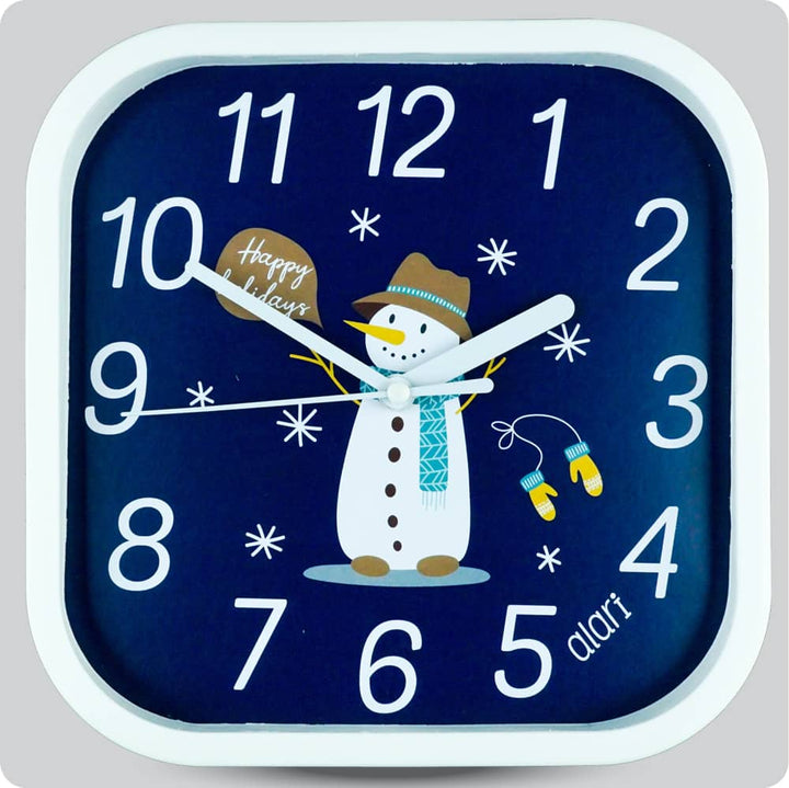 Jam Dinding Analog Karakter Anak Alari Snowman JDALARAL1129-5454SNO