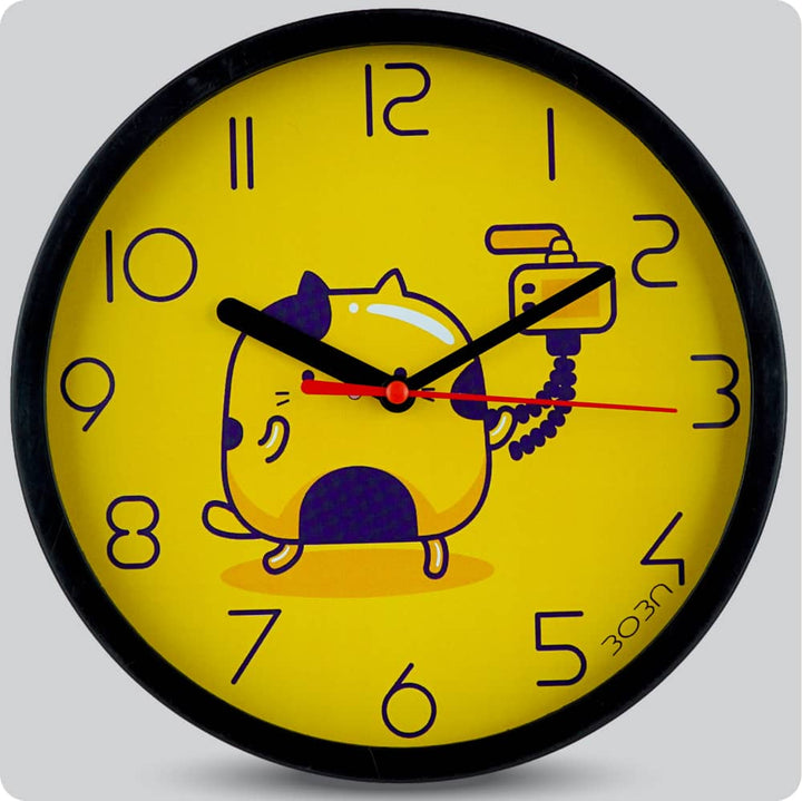 Jam Dinding Analog Karakter Anak Boba Youtuber JDBOBAWCBB1233YOU