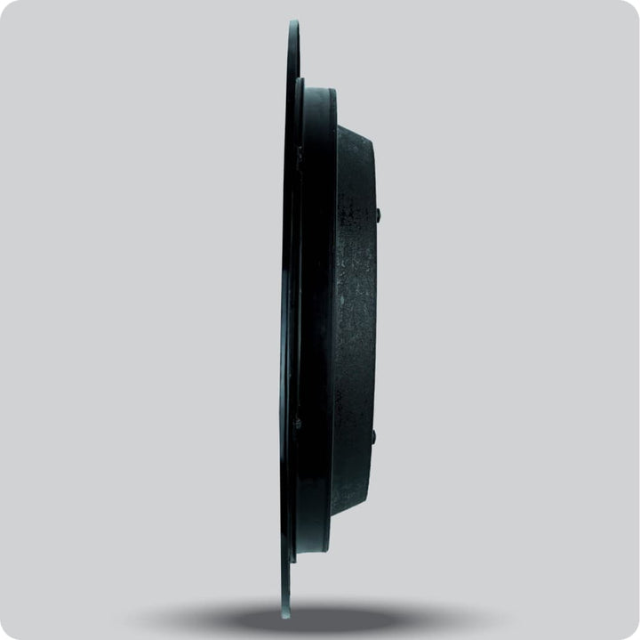 Jam Dinding Analog Polos Minimalis Wawa Black JDWAWAWW1122-888BLA