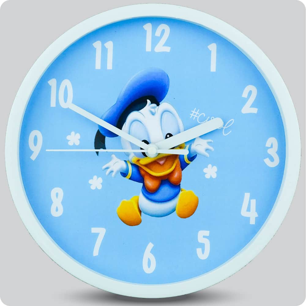 Jam Dinding Analog Karakter Anak No Brand Donal Duck JDNONNN1717BBDONAL