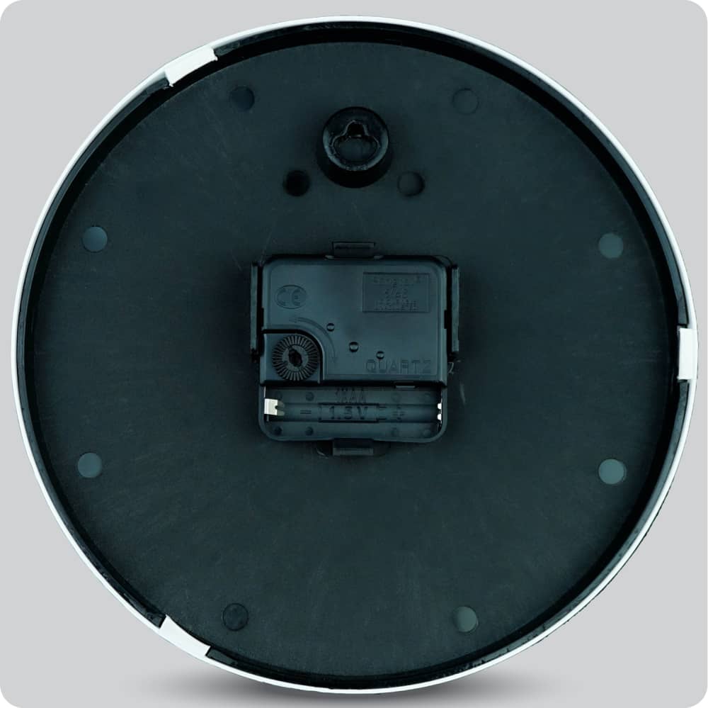 Jam Dinding Analog Polos Minimalis Alari Abu-Abu JDALARAL6882-1668ABU