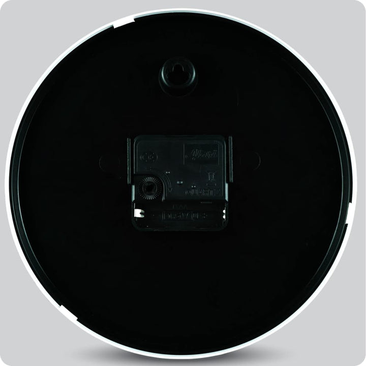 Jam Dinding Analog Polos Minimalis Alari Putih JDALARAL1239-1668PUT