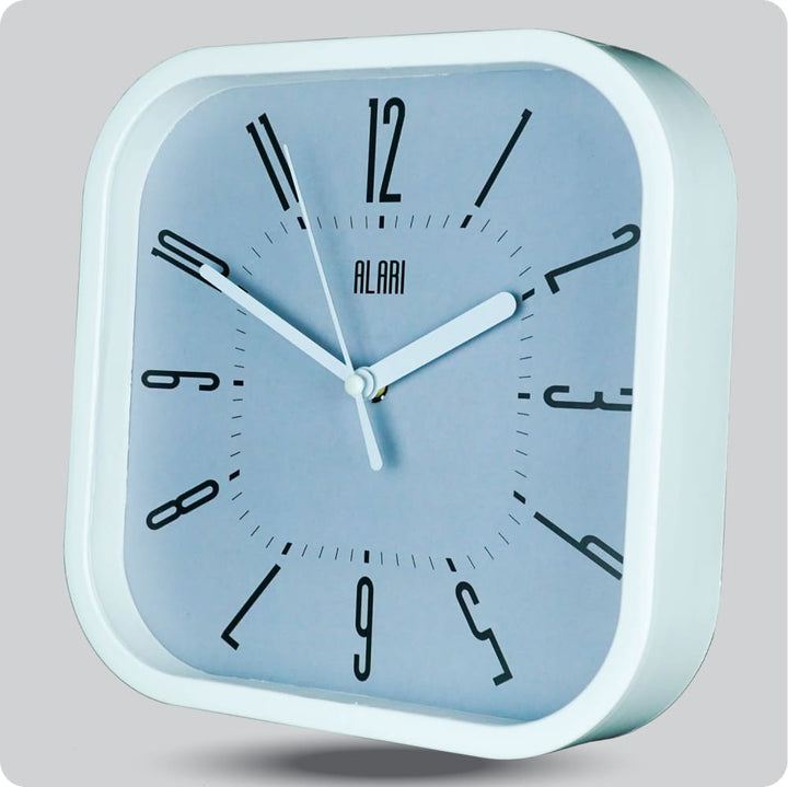 Jam Dinding Analog Polos Minimalis Alari Abu JDALARAL1155-5454ABU