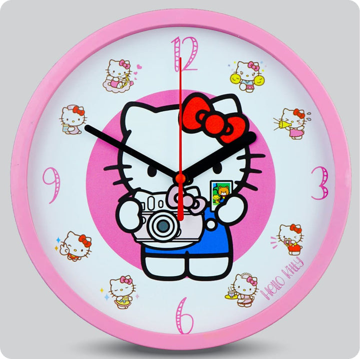 Jam Dinding Analog Karakter Anak No Brand Foto JDHELLNN1211FOT