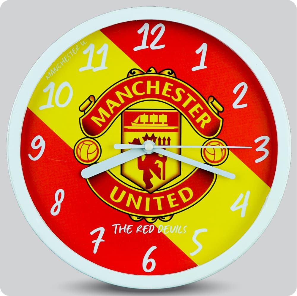 Jam Dinding Analog Bola No Brand Manchester United JDBOLNN3368MAU