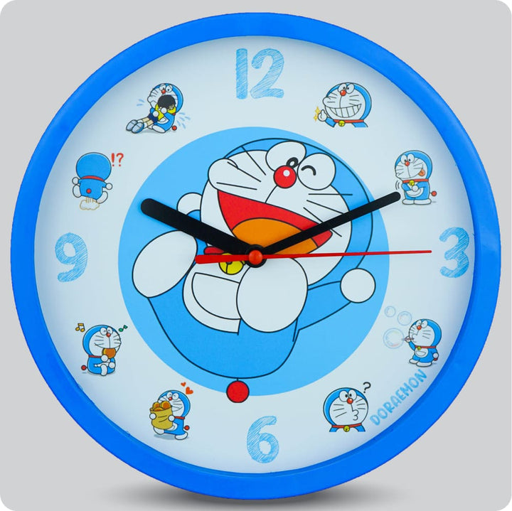 Jam Dinding Analog Karakter Anak No Brand Berguling JDDORANN1222BERG