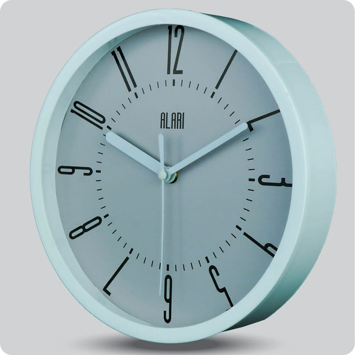 Jam Dinding Analog Polos Minimalis Alari Abu-Abu JDALARAL1155ABU