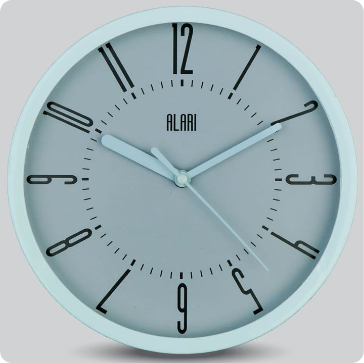 Jam Dinding Analog Polos Minimalis Alari Abu-Abu JDALARAL1155ABU