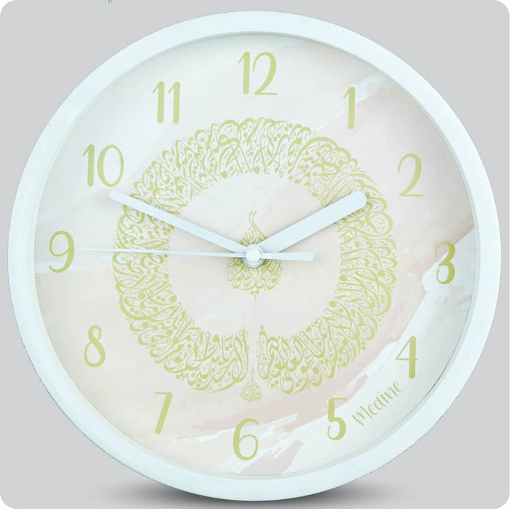 Jam Dinding Analog Kaligrafi Medine Ayat Kursi JDMEDIMD6869MGKAKU