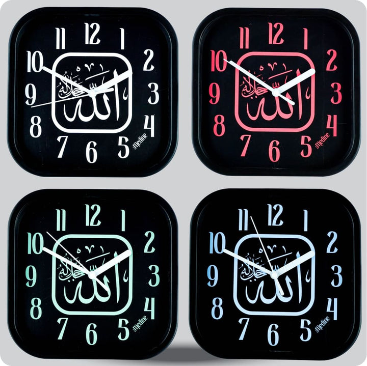 Jam Dinding Analog Nuansa Islami Medine Biru JDMEDIMD1181-5454BIR