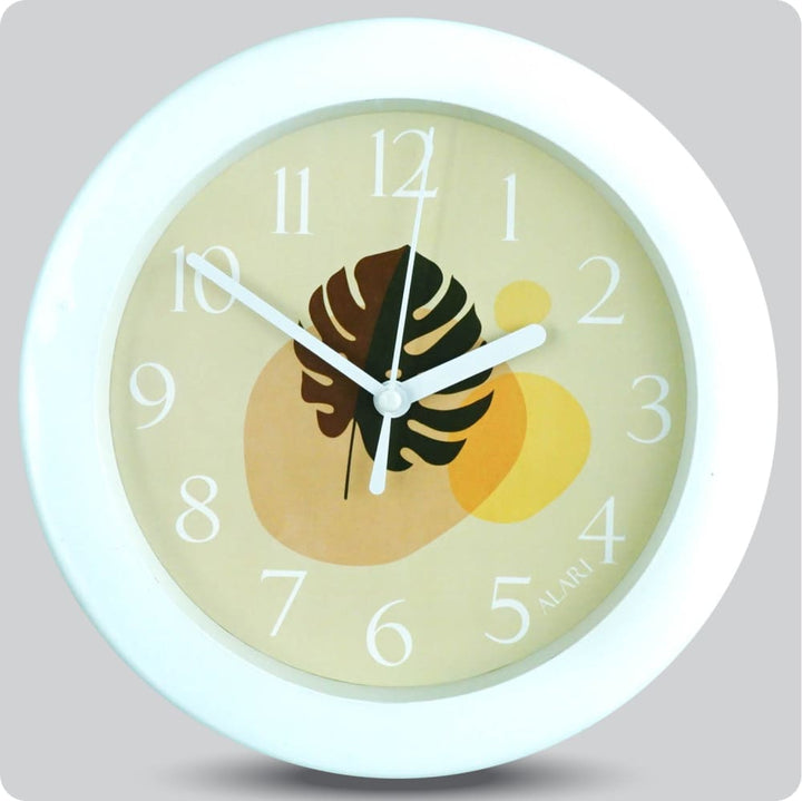 Jam Dinding Analog Bunga Alari Palem JDALARAL6788-805PAL