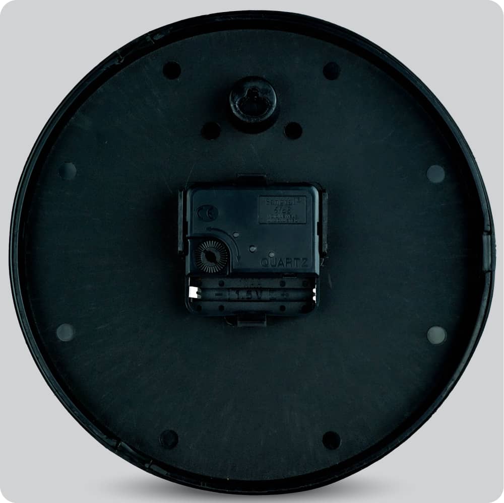 Jam Dinding Analog Polos Minimalis Alari Blue JDALARAL1118BLU