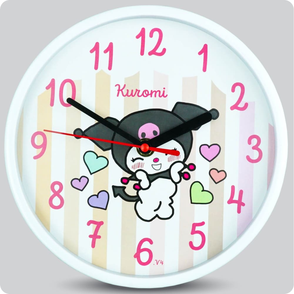 Jam Dinding Analog Karakter Anak Non Kuromi V4 JDNONNN2222-1668KURV4