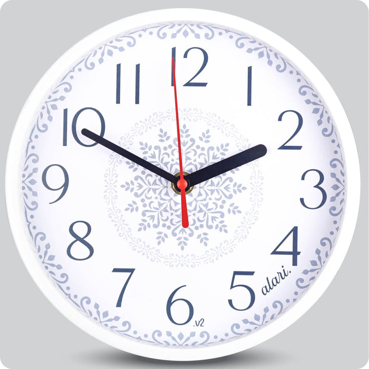 Jam Dinding Analog Tekstur Material Alari V2 JDALARAL1255-1168V2