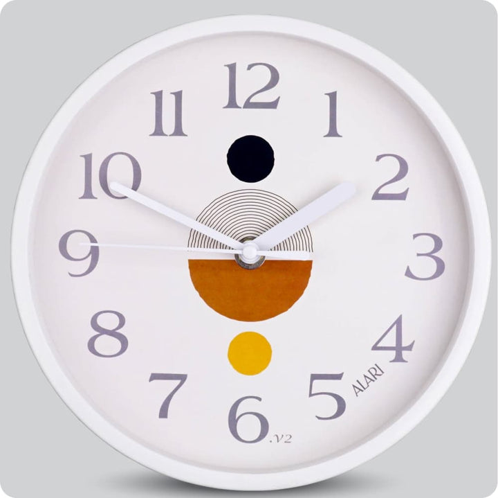 Jam Dinding Analog Motive/Pattern Alari V2 JDALARAL1157-1668V2