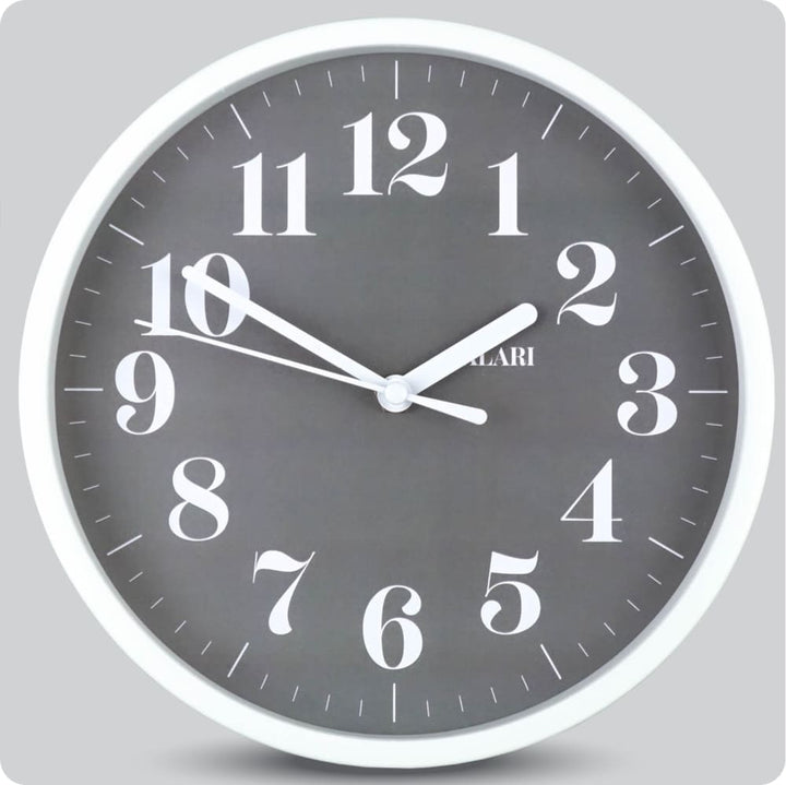 Jam Dinding Analog Vintage/Jaman Dulu Alari Abu JDALARAL1165-1668ABU