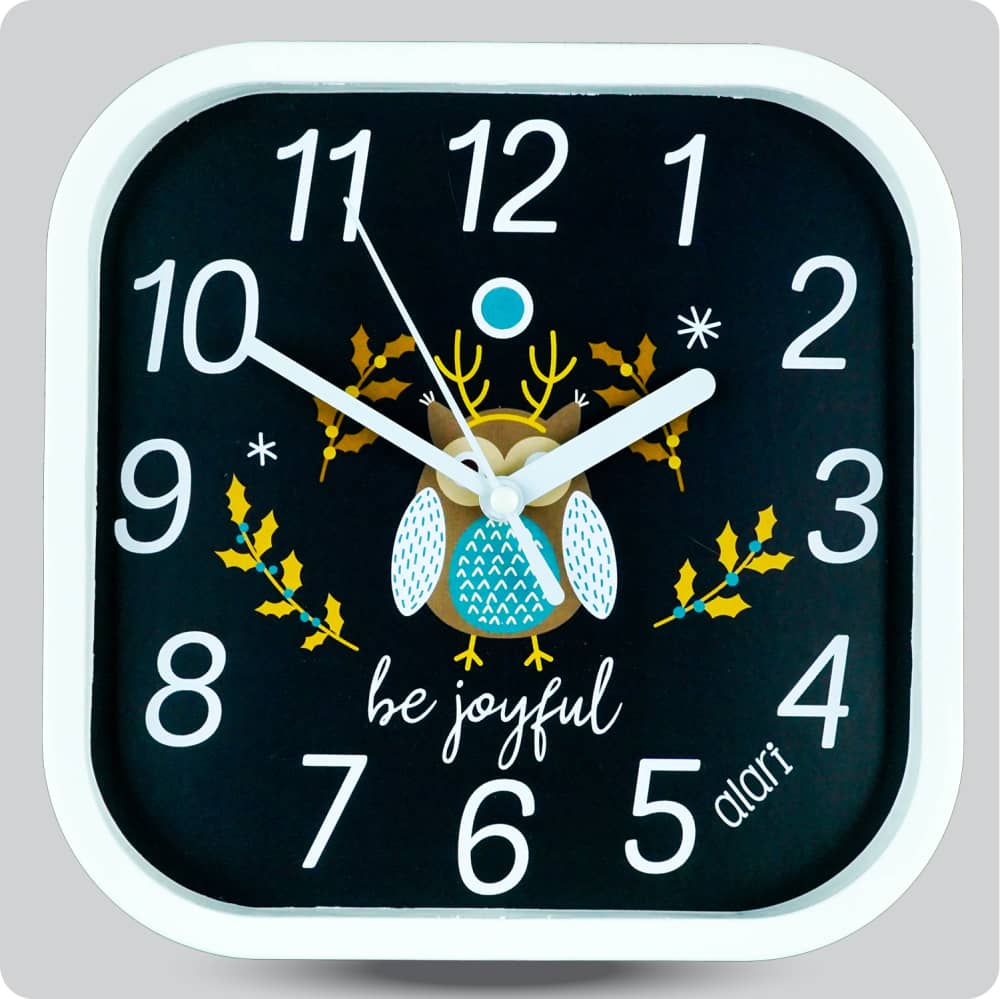 Jam Dinding Analog Karakter Anak Alari Owl JDALARAL1129-5454OWL