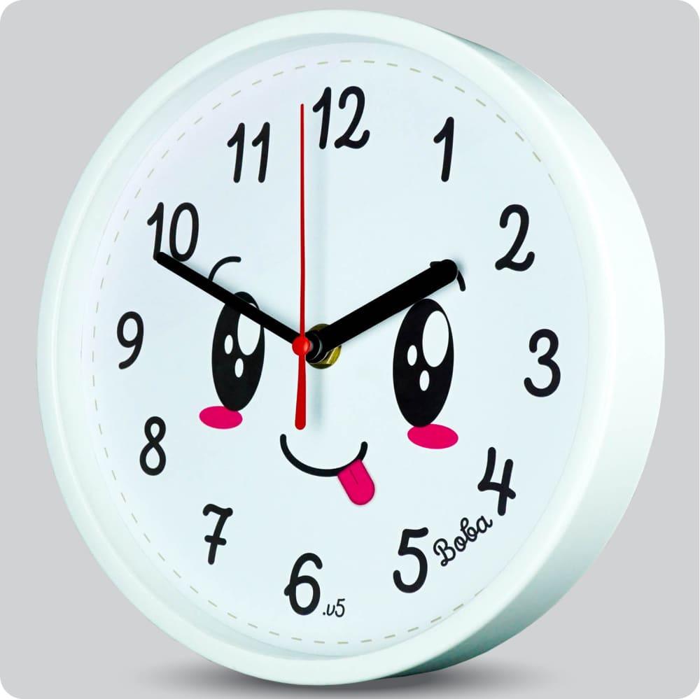 Jam Dinding Analog Karakter Anak Boba V5 JDBOBABB1104-1668EMOV5