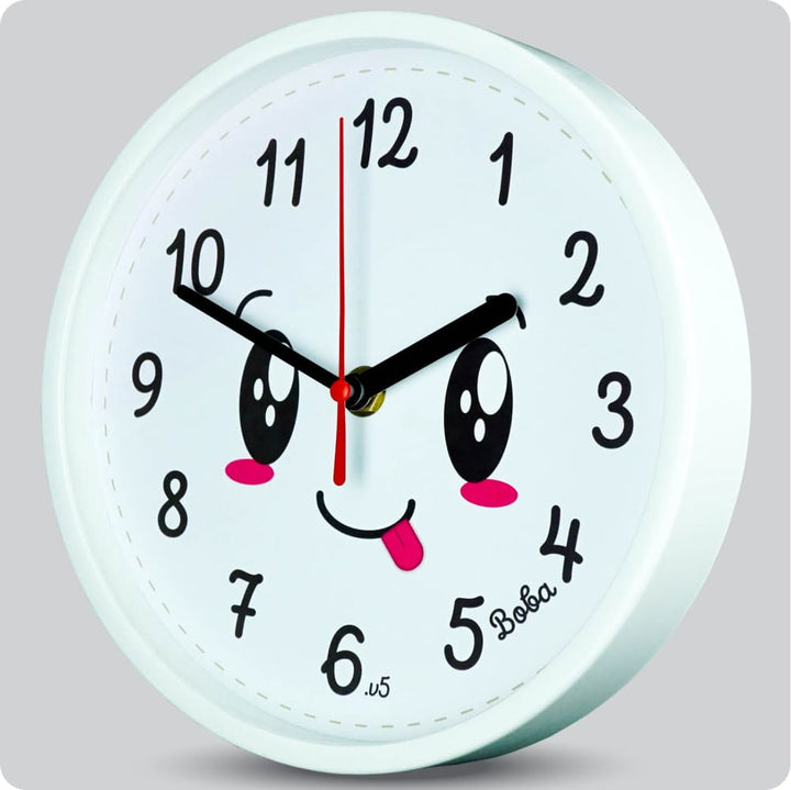 Jam Dinding Analog Karakter Anak Boba V5 JDBOBABB1104-1668EMOV5