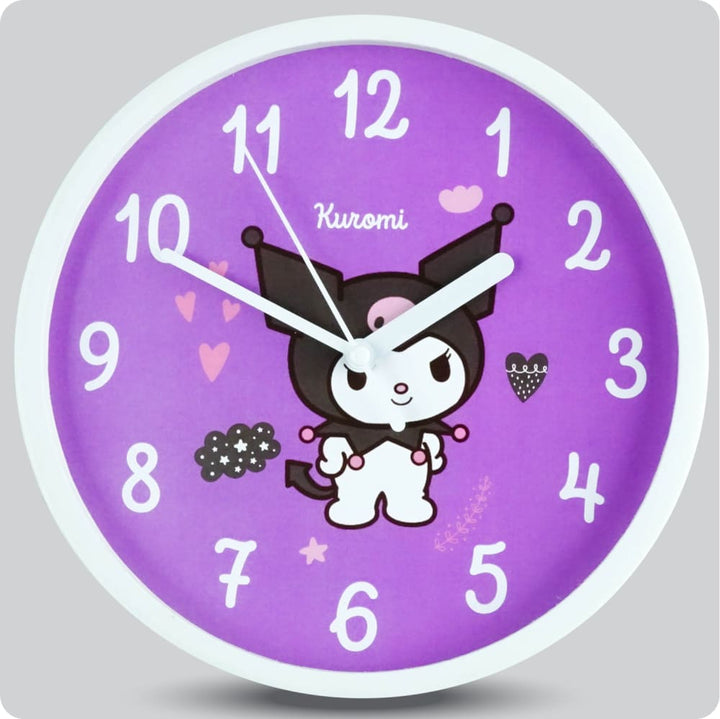 Jam Dinding Analog Karakter Anak Non Kuromi JDNONNN2202-1668KUR