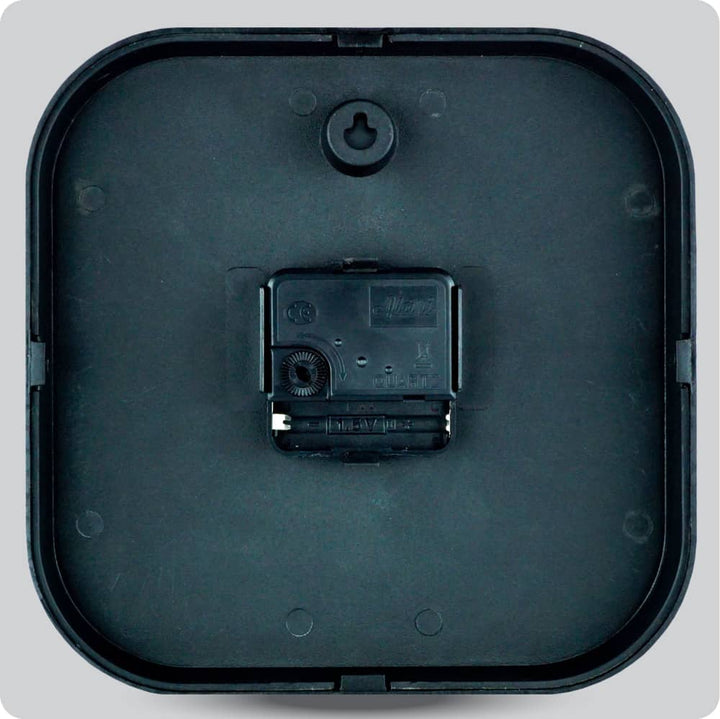 Jam Dinding Analog Polos Minimalis Alari Hitam Abu JDALARAL1236-5454HITABU