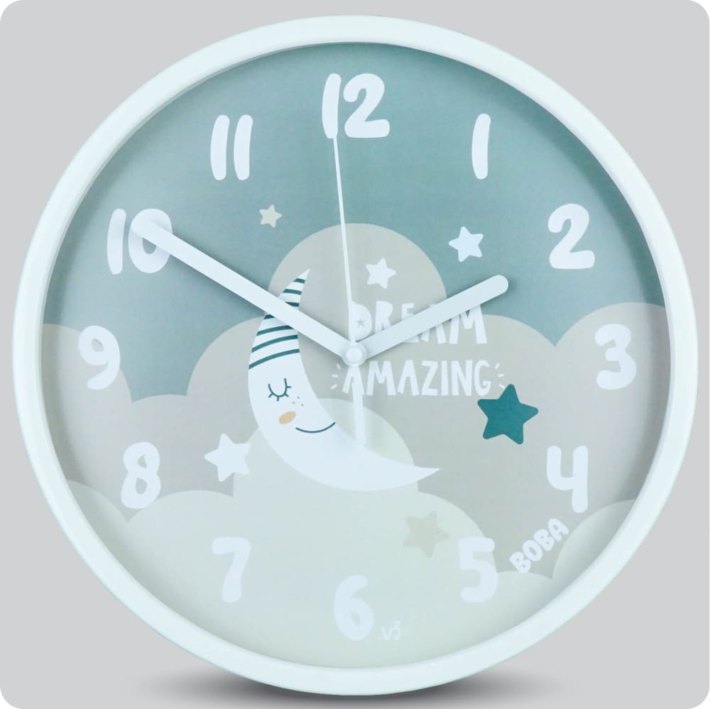 Jam Dinding Analog Karakter Anak Boba V3 25 Cm JDBOBABB1160-168LV3