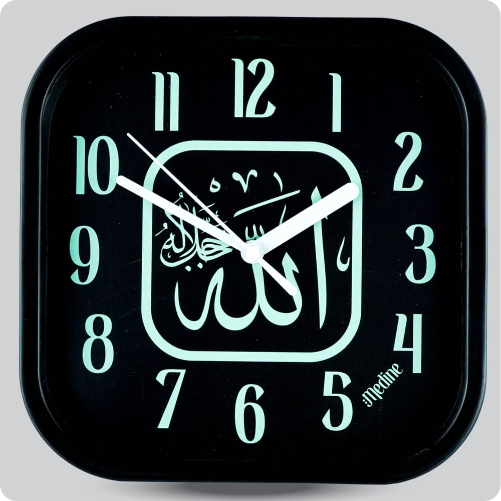 Jam Dinding Analog Nuansa Islami Medine Hijau JDMEDIMD1181-5454HIJ