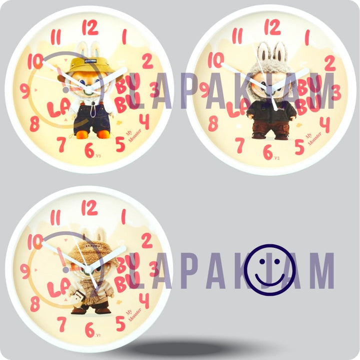 Jam Dinding Analog Karakter Anak Non v1 JDNONNN2224-1668LAV1