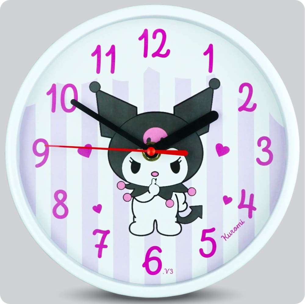 Jam Dinding Analog Karakter Anak Non Kuromi V3 JDNONNN2223-1668KURV3