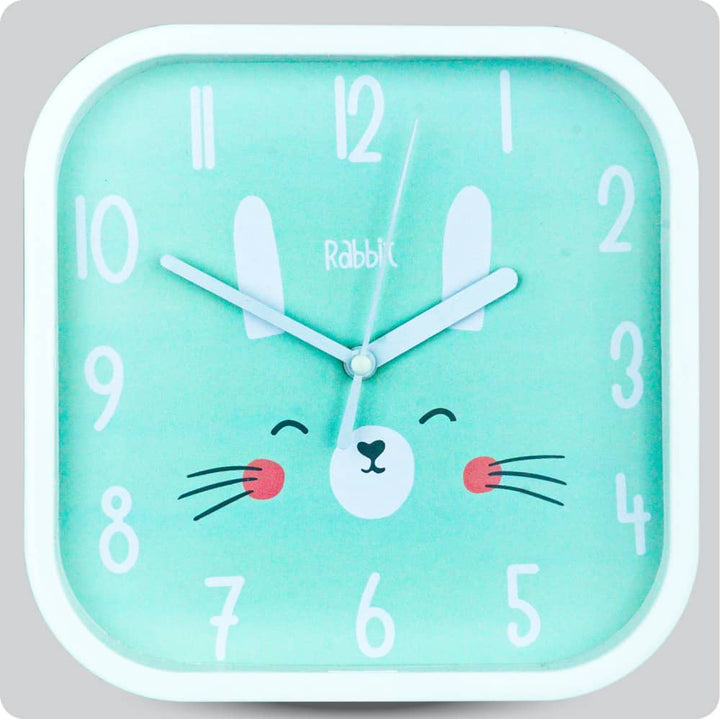 Jam Dinding Analog Animal Boba Rabbit JDBOBABB1515-5454RAB