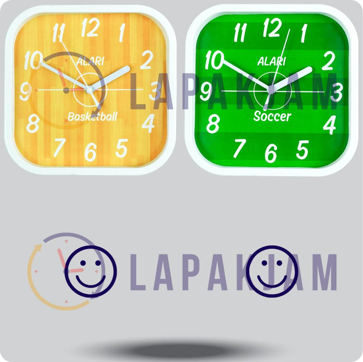 Jam Dinding Analog Olahraga Sporty Alari Football JDALARAL1235-5454FTBAL