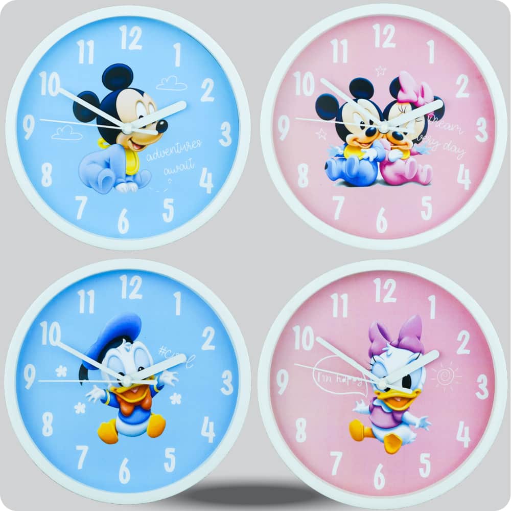 Jam Dinding Analog Karakter Anak No Brand Daisy Duck JDNONNN1717BBDAISY