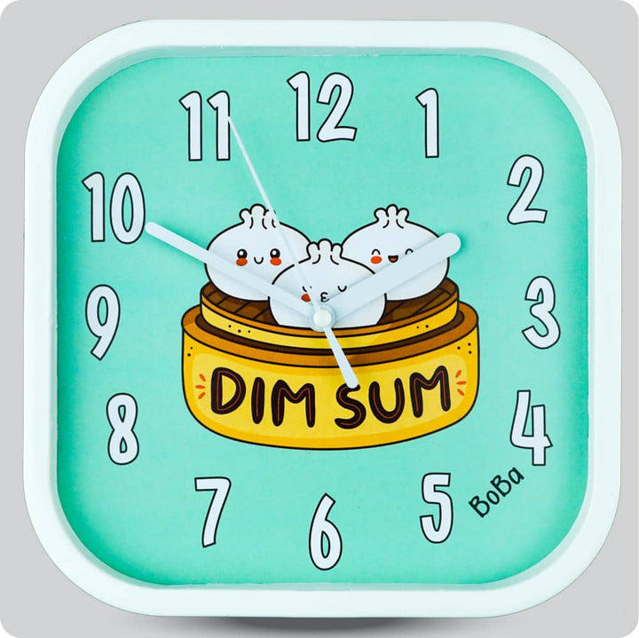Jam Dinding Analog Karakter Anak Boba Dimsum JDBOBABB1117-5454DIM